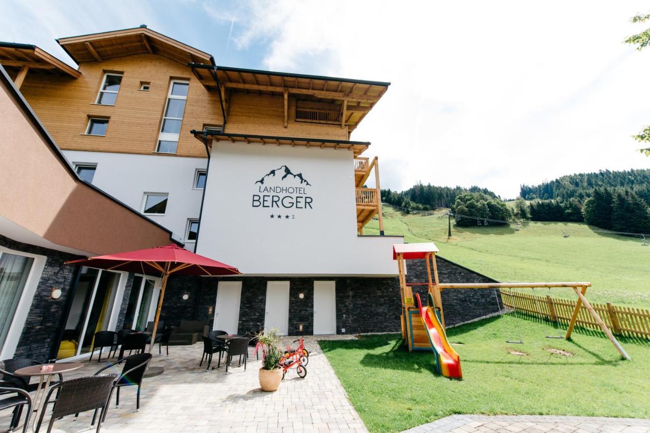 Landhotel Berger Eben Im Pongau Exterior foto